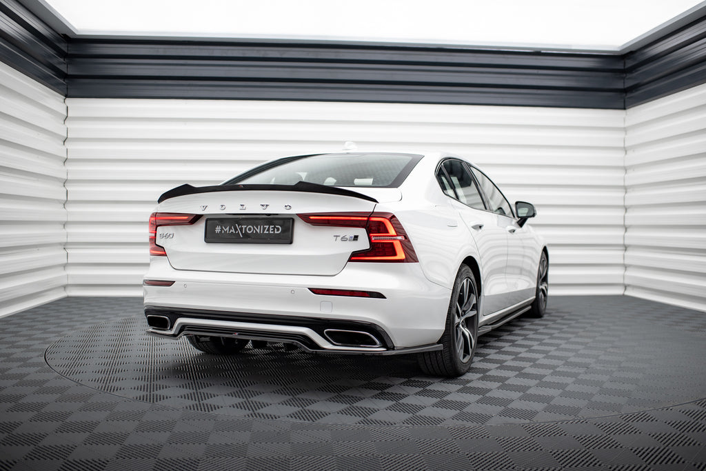 Estensione Spoiler compatibile con Volvo S60 R-Design Mk3 (2018-)