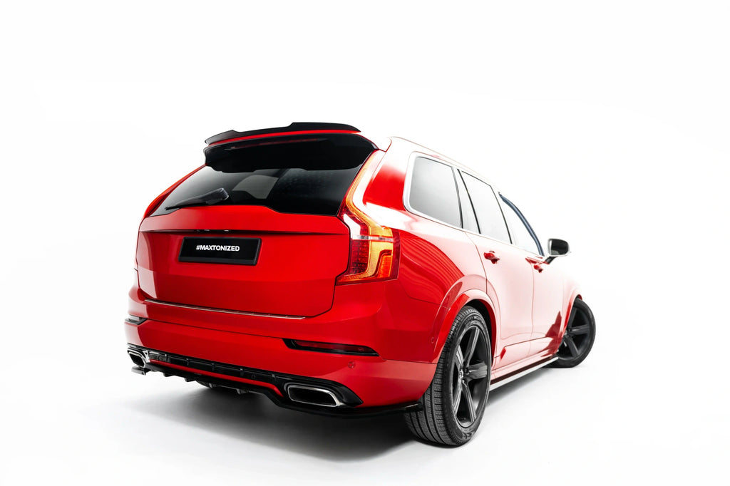 Estensione Spoiler compatibile con Volvo XC90 R-Design Mk2 / Mk2 Facelift (2014-)