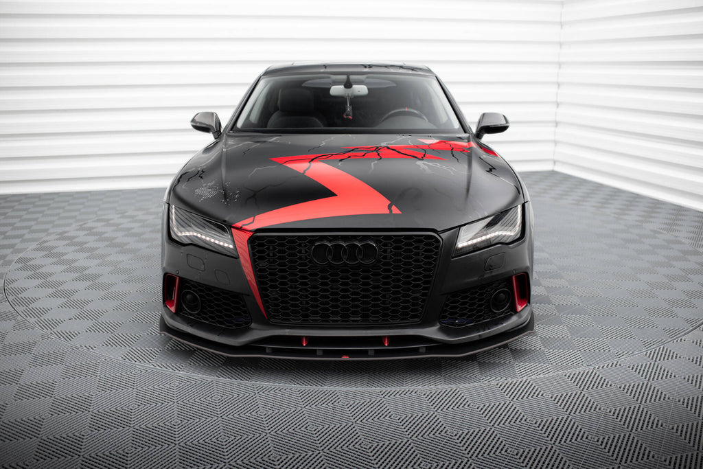 Lip Anteriore Street Pro Maxton Design Audi A7 RS7 Look C7