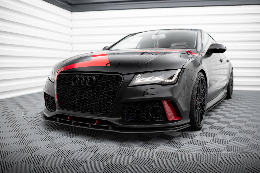 Lip Anteriore Street Pro Maxton Design Audi A7 RS7 Look C7