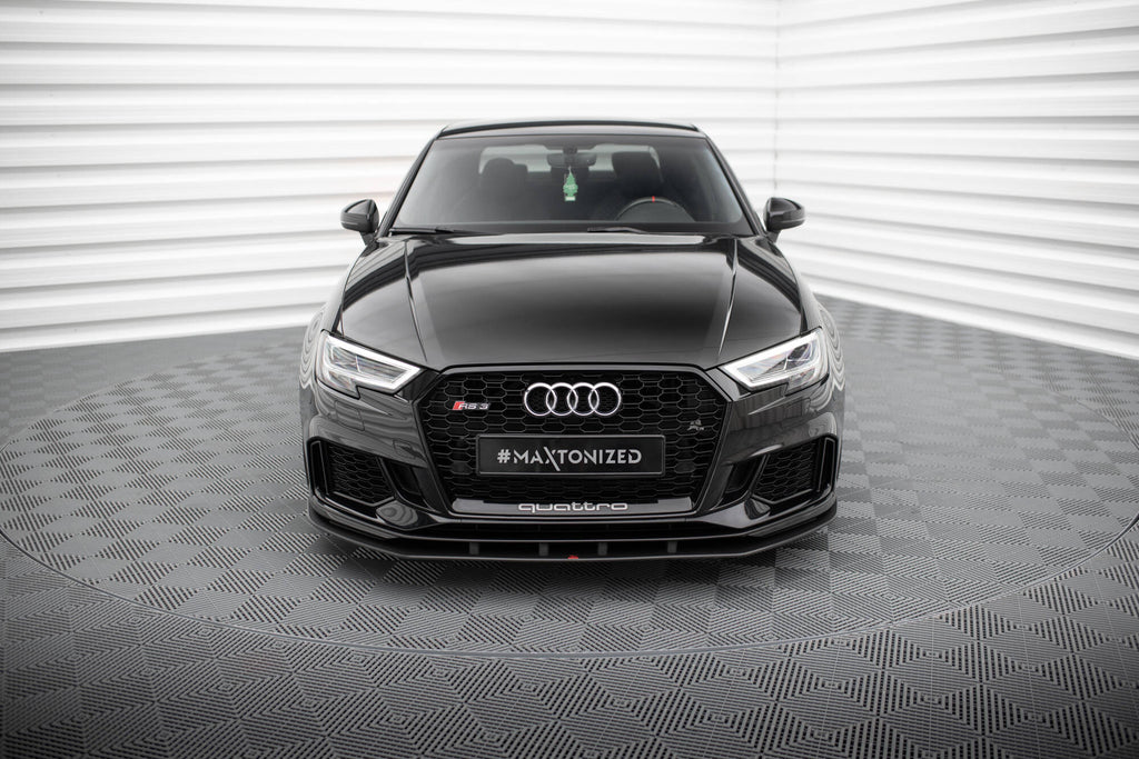 Lip anteriore Street Pro Maxton Design Audi RS3 Berlina 8V Facelift