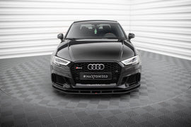 Lip anteriore Street Pro Maxton Design Audi RS3 Berlina 8V Facelift