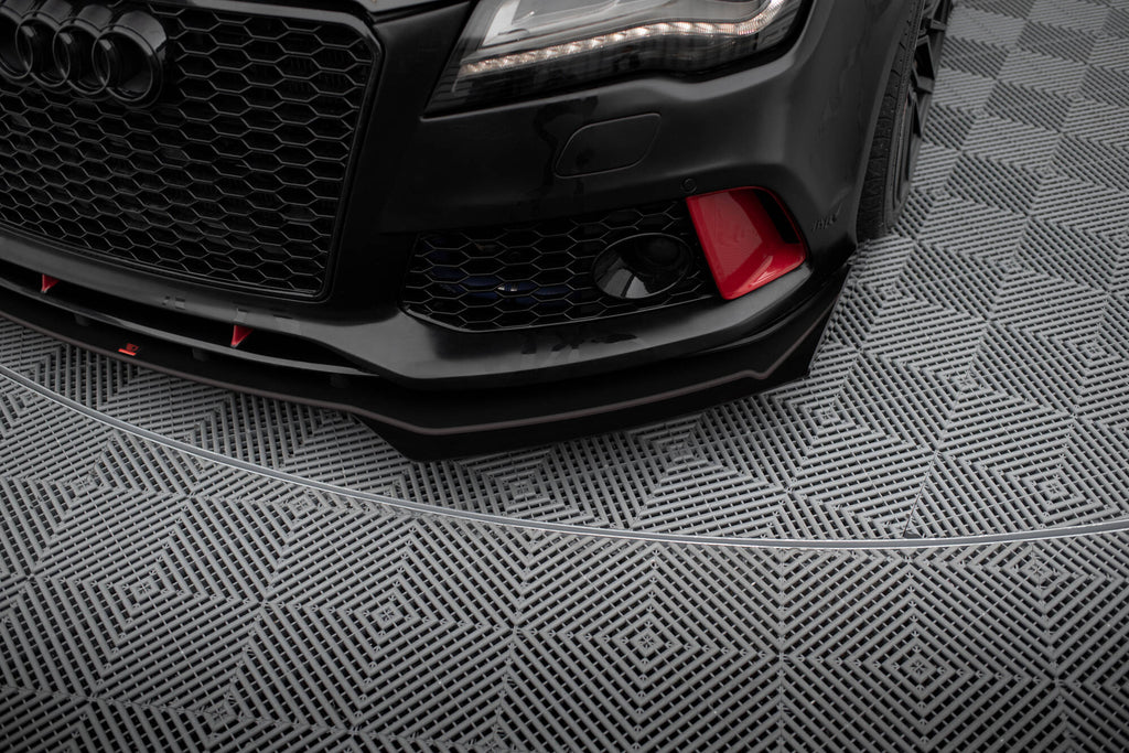 Lip Anteriore con Flap Audi A7 RS7 Look C7 Street Pro