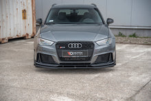 Load image into Gallery viewer, Set lip anteriore Street Pro con flap Maxton Design Audi RS3 8V Sportback