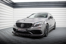 Carica l'immagine nel visualizzatore di Gallery, Lip anteriore con flap Street Pro Maxton Design Mercedes-AMG C63 W205 Facelift