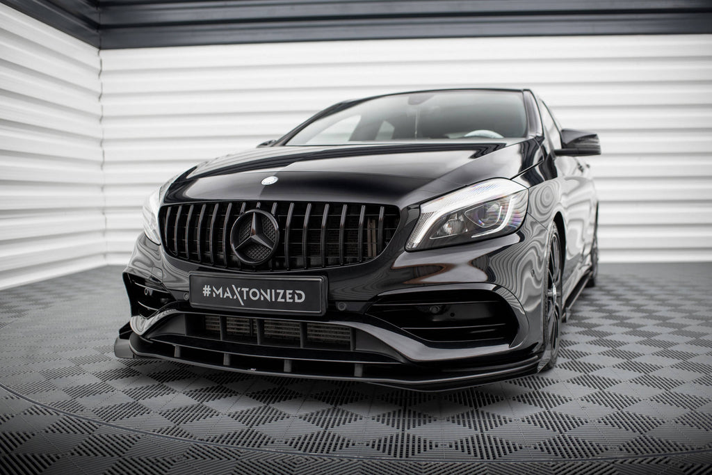 Lip Anteriore con Flap Mercedes-Benz Classe A AMG-Line W176 Facelift Street Pro