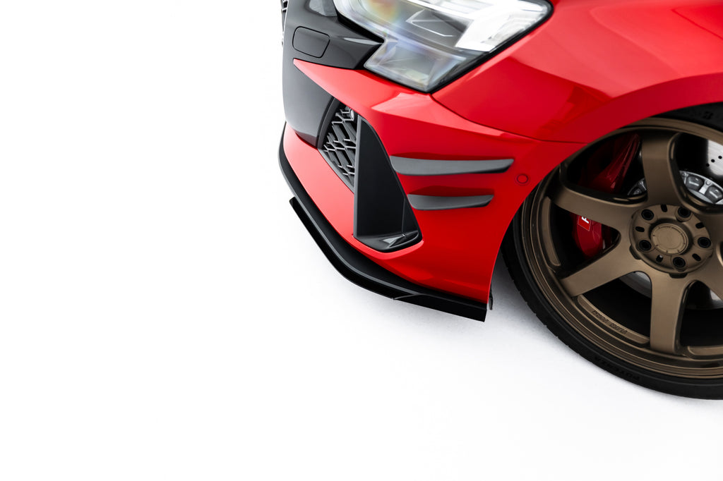 Lip Anteriore Street Pro + Flap compatibili con Audi RS3 Sportback 8Y Facelift (2024-)