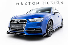 Lip Anteriore Street Pro + Flaps compatibili con Audi S3 / A3 S-Line Sedan 8V (2013-2016)