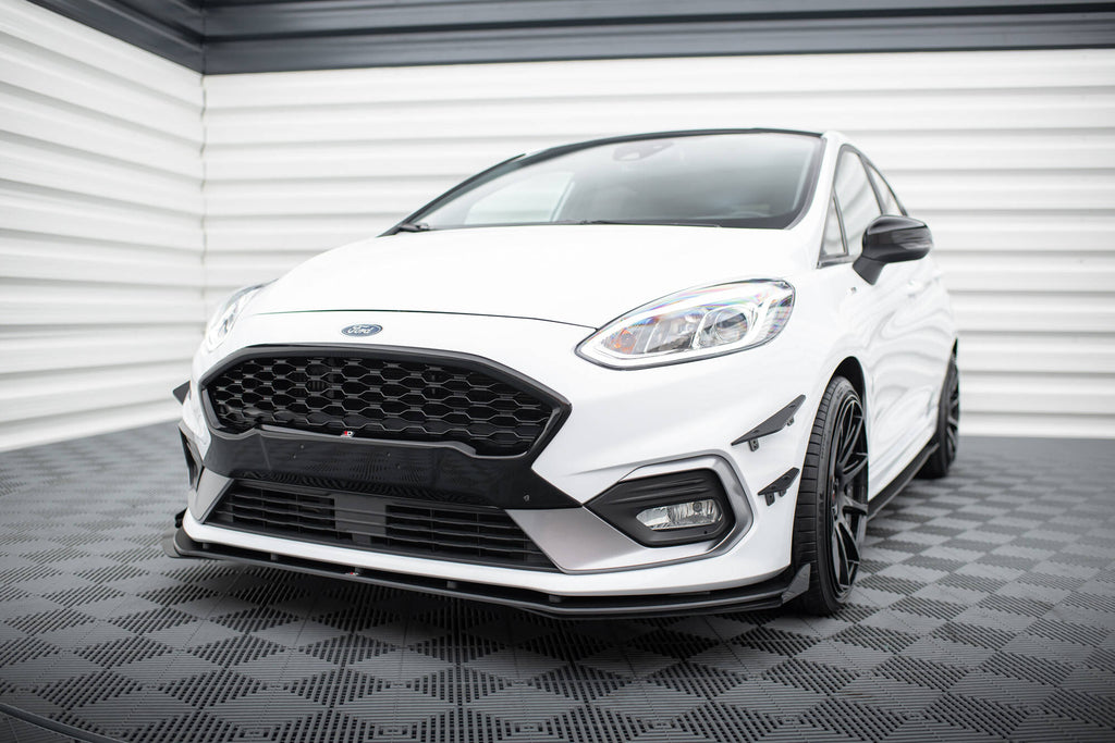 Lip Anteriore Street Pro + Flap compatibili con Ford Fiesta ST-Line / ST Mk8 Facelift (2021-2024)