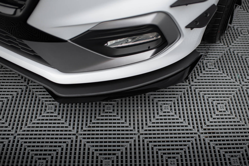 Lip Anteriore Street Pro + Flap compatibili con Ford Fiesta ST-Line / ST Mk8 Facelift (2021-2024)