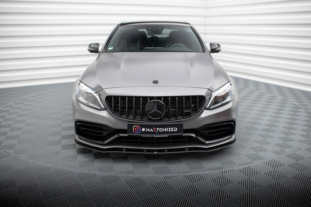 Lip anteriore Street Pro Maxton Design Mercedes-AMG C63 W205 Facelift