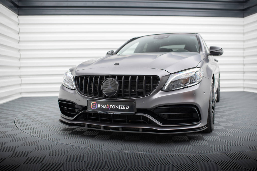 Lip anteriore Street Pro Maxton Design Mercedes-AMG C63 W205 Facelift
