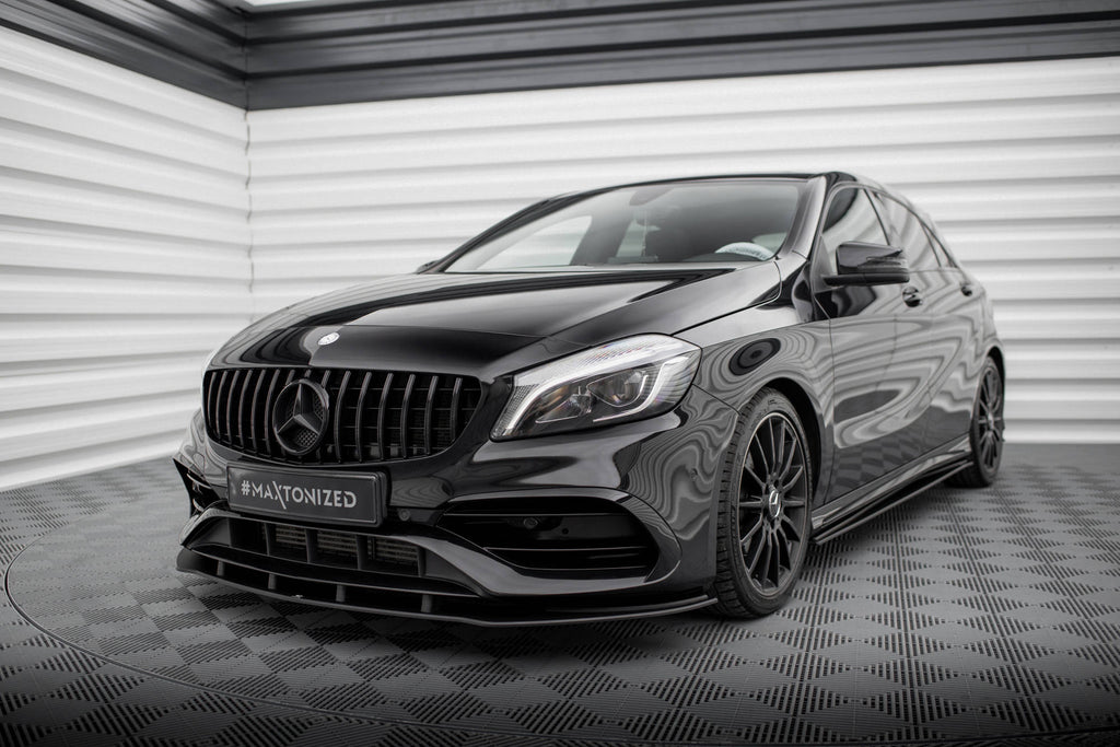 Lip anteriore Street Pro Maxton Design Mercedes Classe A AMG Line W176 Facelift