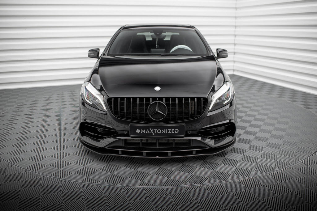 Lip anteriore Street Pro Maxton Design Mercedes Classe A AMG Line W176 Facelift