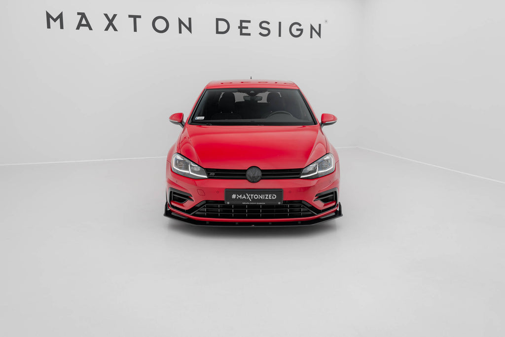 Lip Anteriore Street Pro V.2 Maxton Design VW Golf R Mk7 Facelift