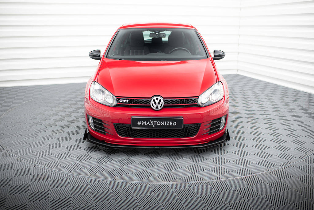 Lip Anteriore Street Pro V.3 + Flap compatibili con Volkswagen Golf GTI Mk6 (2008-2012)