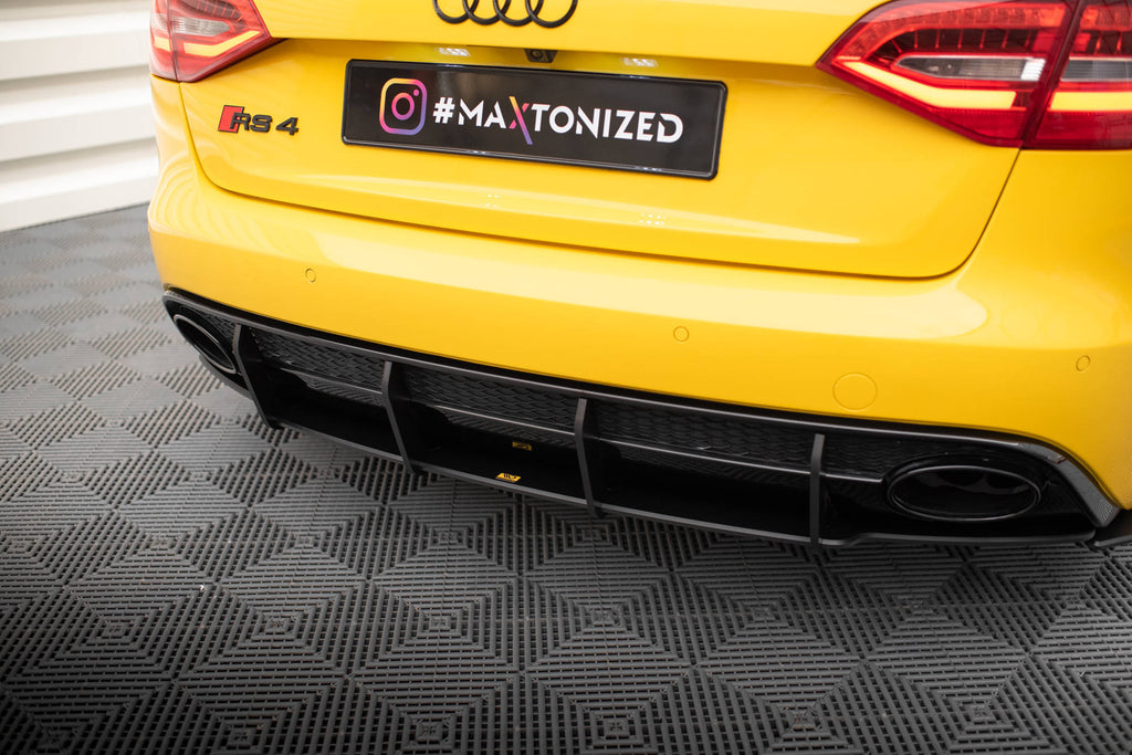 Diffusore Posteriore Street Pro Audi RS4 B8 Maxton Design
