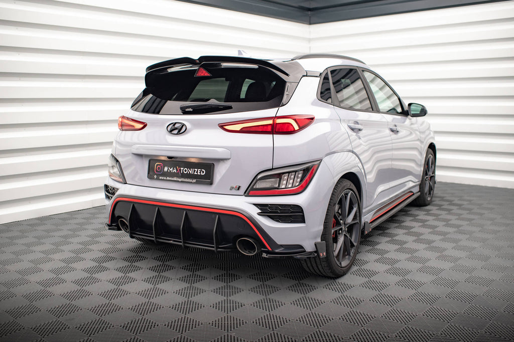 Estrattore Posteriore Street Pro Hyundai Kona N Mk1 particolare lamelle