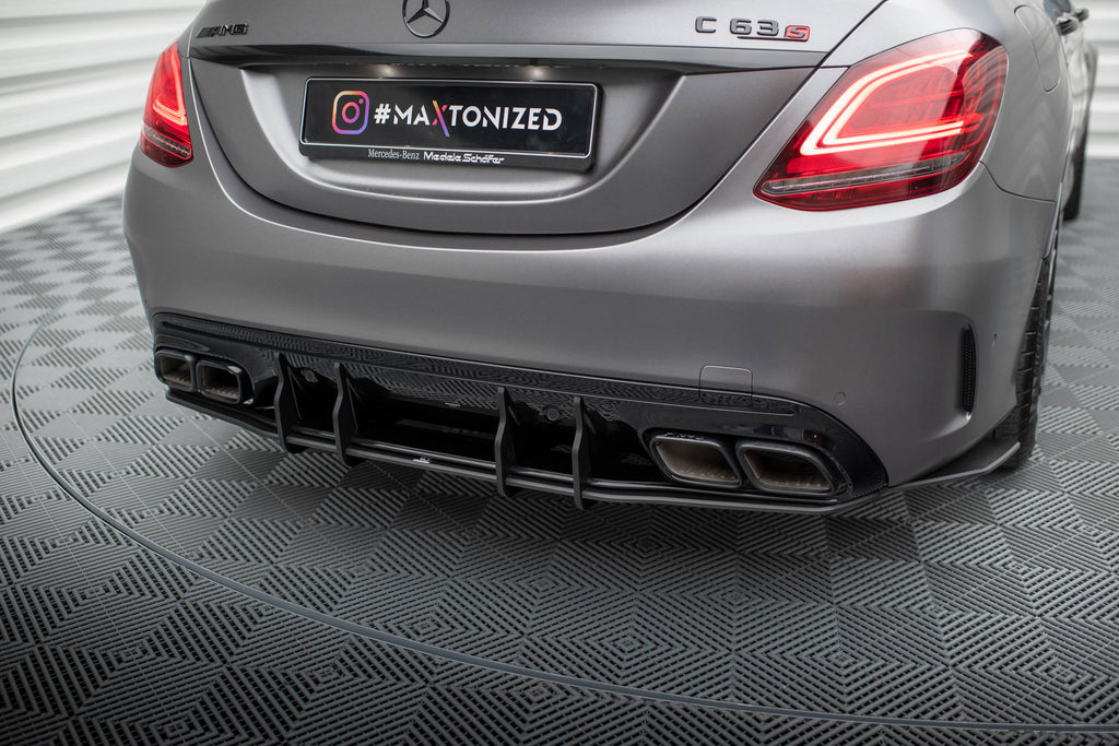 Diffusore posteriore Street Pro Maxton Design Mercedes-AMG C63 W205 Facelift