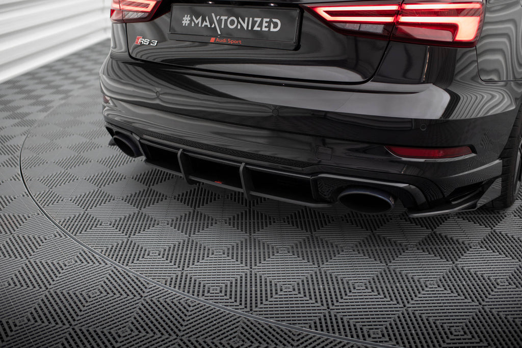 Diffusore posteriore V.1 Street Pro Maxton Design Audi RS3 Berlina 8V Facelift