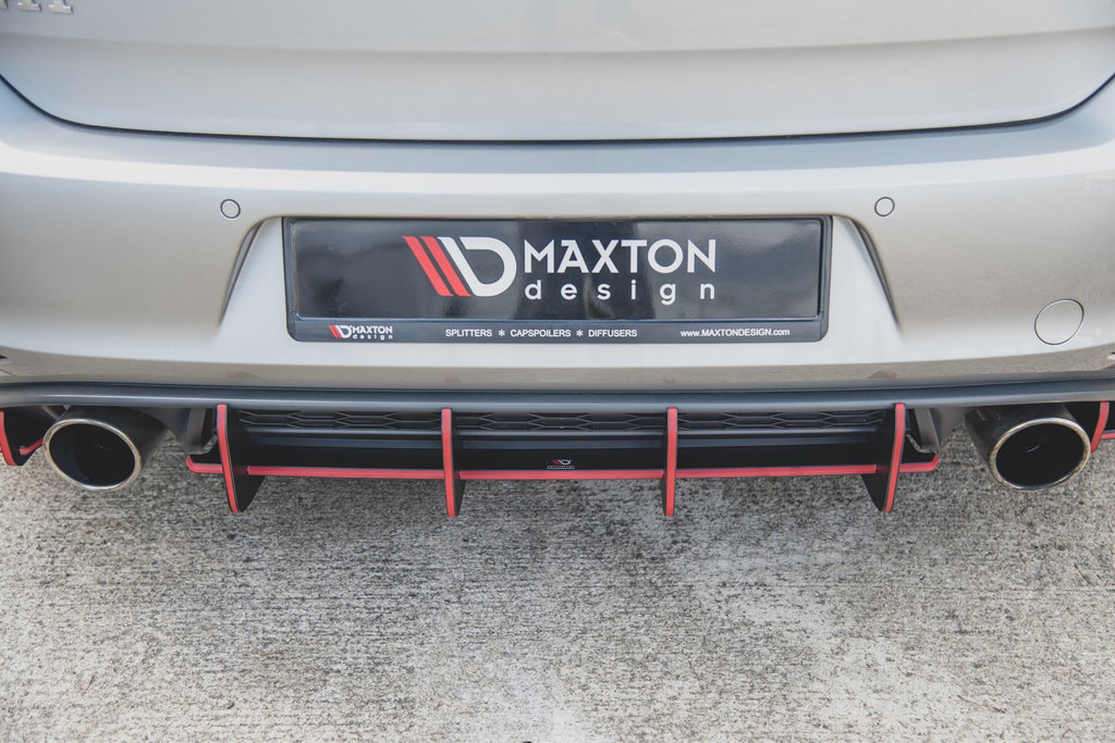 Diffusore Posteriore Street Pro V.1 VW Golf 7 GTI