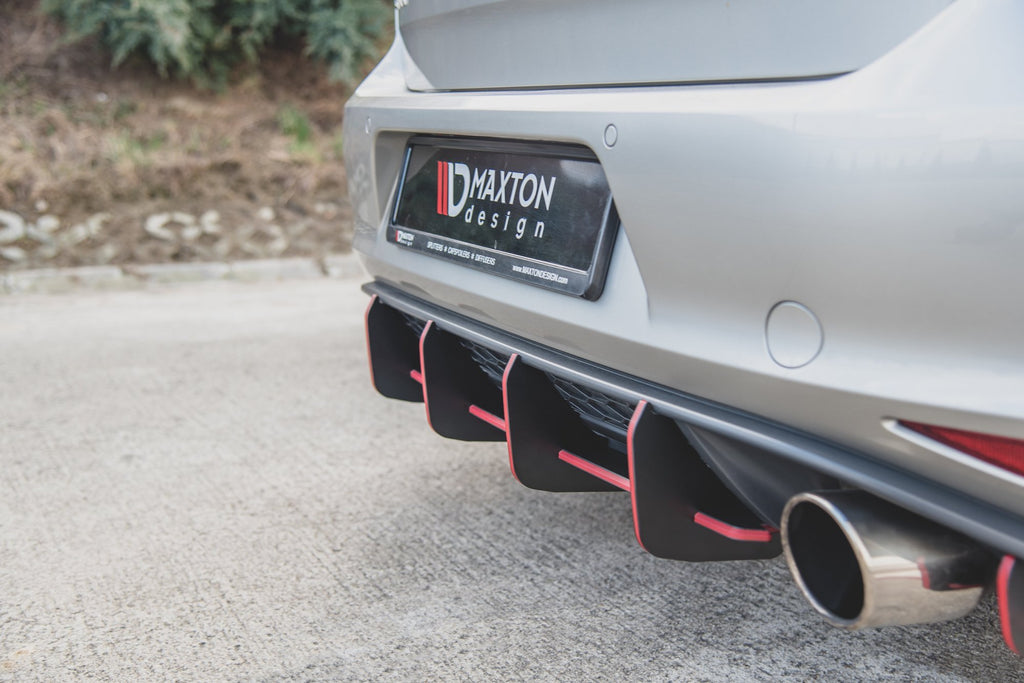 Diffusore Posteriore Street Pro V.1 VW Golf 7 GTI