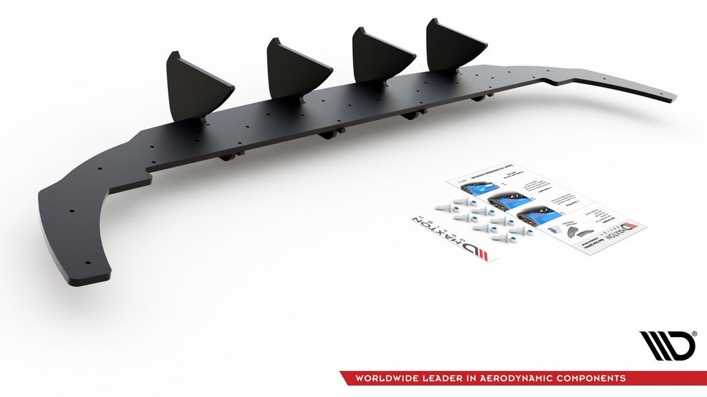 Diffusore Posteriore Street Pro V.1 Volkswagen Golf Mk8 Maxton Design