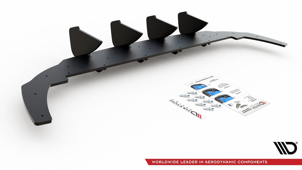 Diffusore Posteriore Street Pro V.1 Volkswagen Golf Mk8 Maxton Design