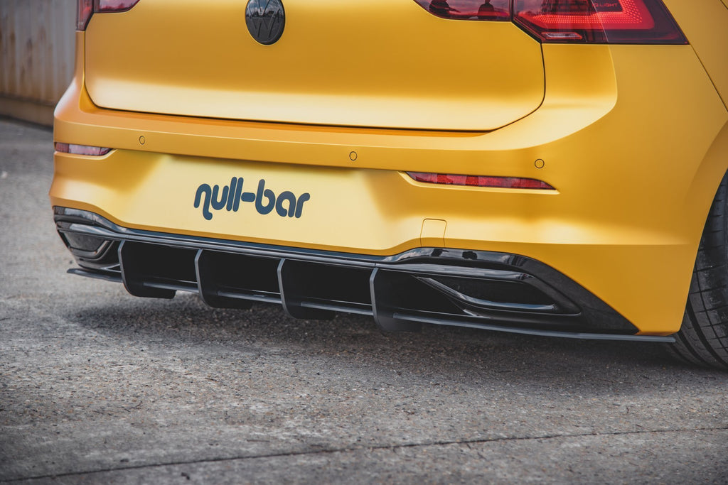 Diffusore Posteriore Street Pro V.1 compatibile con Volkswagen Golf Hatchback Mk8 / Mk8 Facelift (2019-)