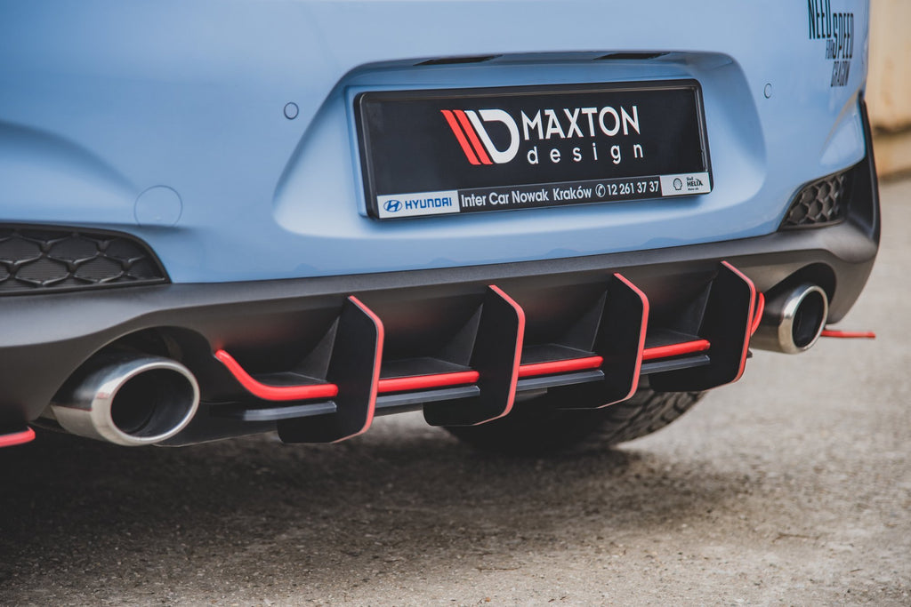 Diffusore Posteriore Street Pro V.2 Hyundai i30 N Mk3 Maxton Design