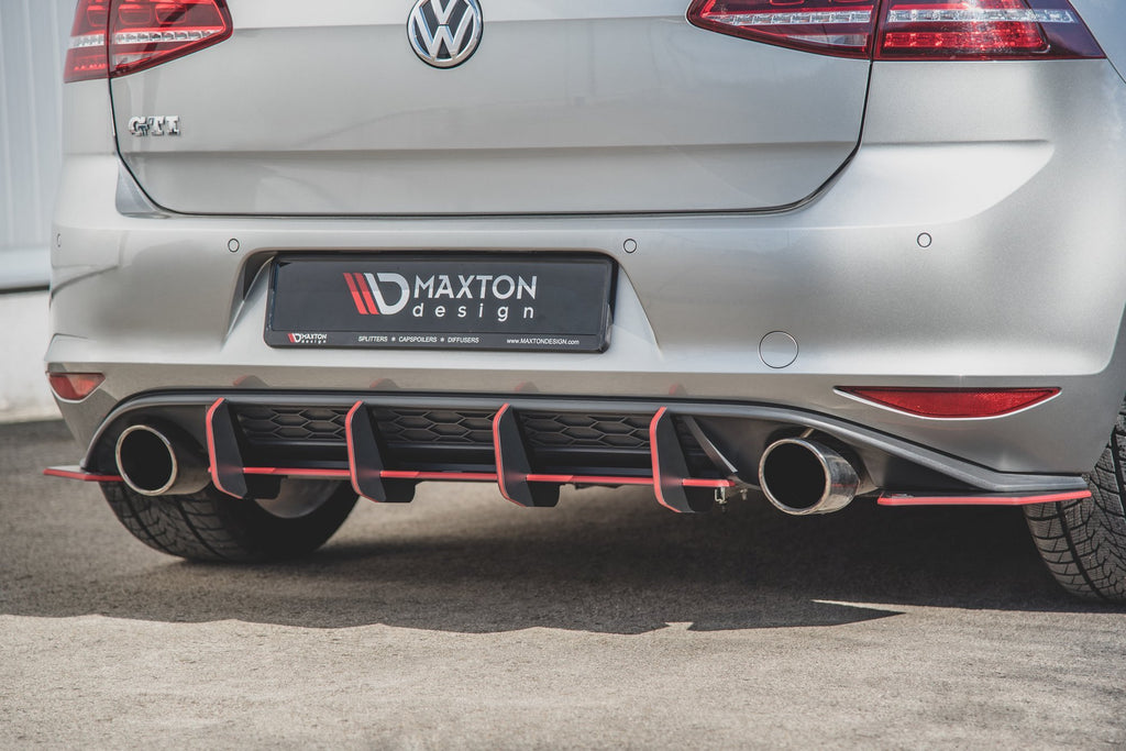 Diffusore Posteriore Street Pro V.2 VW Golf 7 GTI