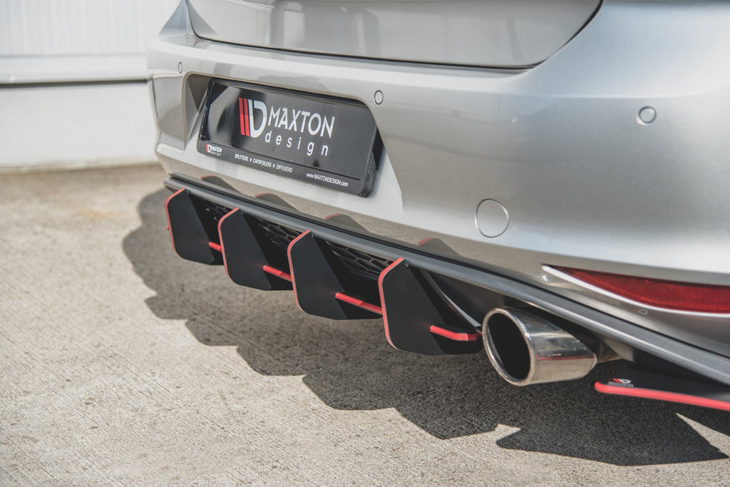 Diffusore Posteriore Street Pro V.2 VW Golf 7 GTI