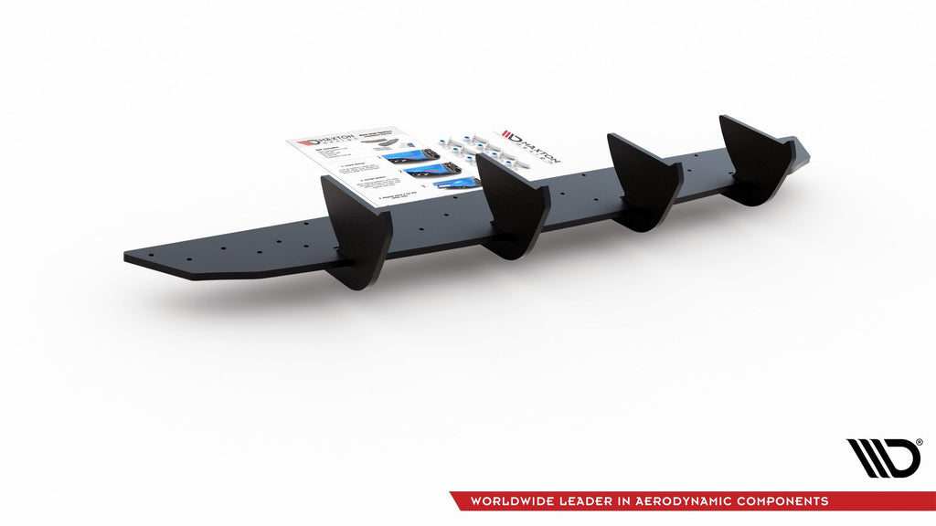 Diffusore Posteriore Street Pro V.2 Volkswagen Golf Mk8 Maxton Design