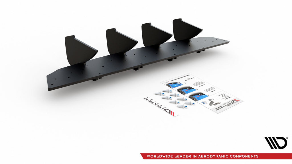 Diffusore Posteriore Street Pro V.2 Volkswagen Golf Mk8 Maxton Design