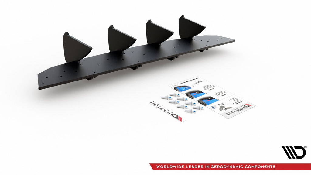 Diffusore Posteriore Street Pro V.2 Volkswagen Golf Mk8 Maxton Design