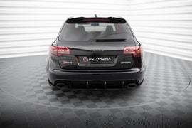 Splitter Posteriore Centrale compatibile con Audi RS6 Station Wagon C6 (2007-2010)