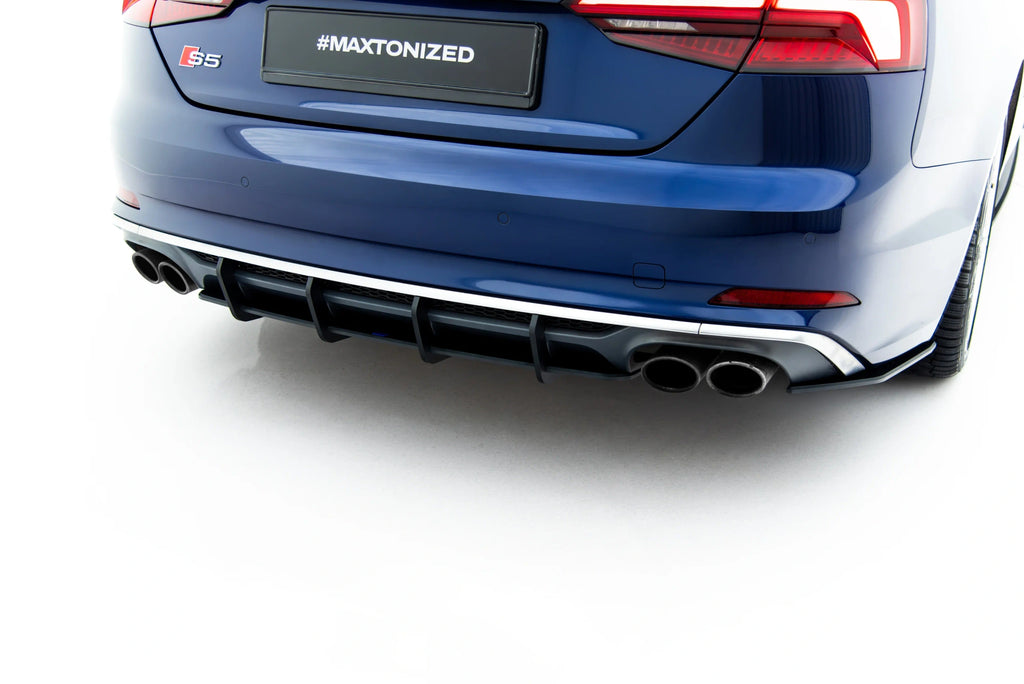 Diffusore Posteriore Street Pro compatibile con Audi S5 F5 (2017-2019)