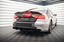 Splitter Posteriore Centrale compatibile con Audi S8 D4 (2012-2015)