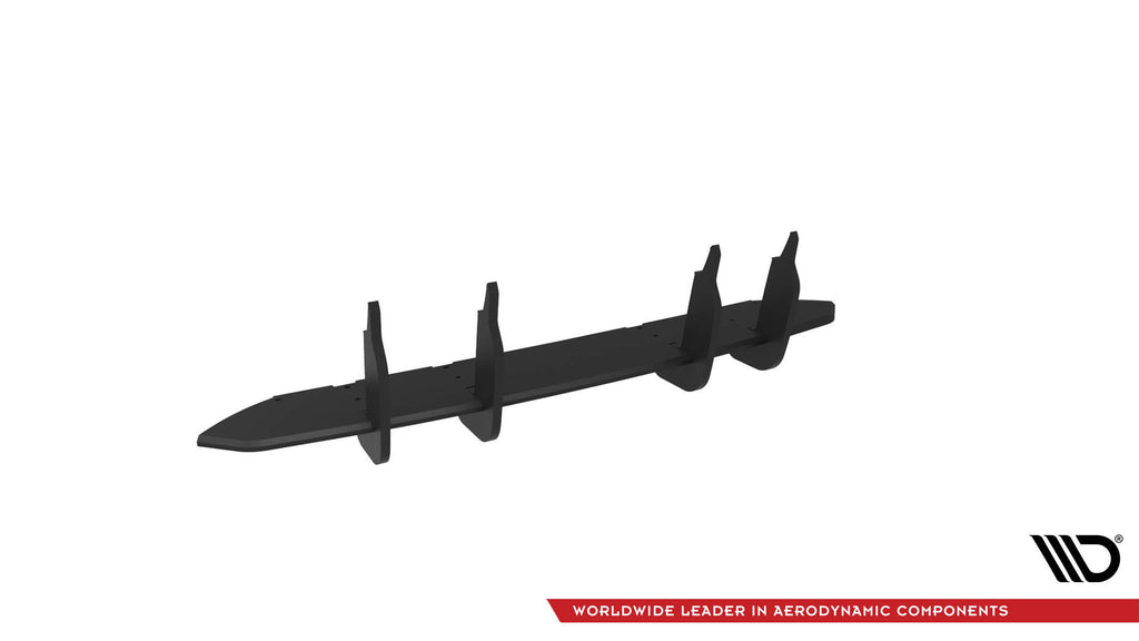 Diffusore Posteriore Street Pro compatibile con Mercedes-Benz A35 AMG Hatchback W177 / W177 Facelift (2018-)