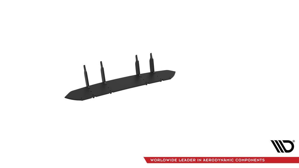 Diffusore Posteriore Street Pro compatibile con Mercedes-Benz A35 AMG Hatchback W177 / W177 Facelift (2018-)