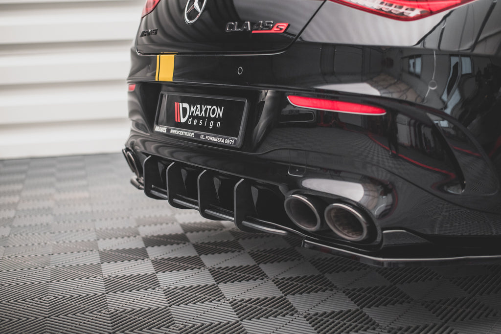Diffusore Posteriore Street Pro compatibile con Mercedes-Benz CLA AMG 35 Aero / AMG 45 Aero C118 (2019-2023)