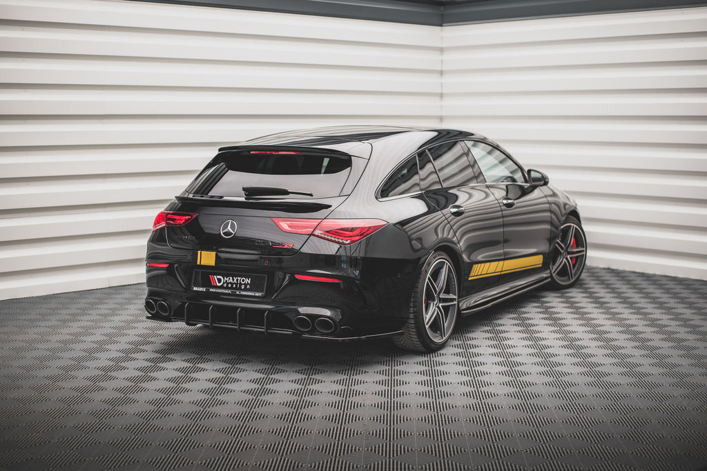 Diffusore Posteriore Street Pro compatibile con Mercedes-Benz CLA AMG 35 Aero / AMG 45 Aero C118 (2019-2023)