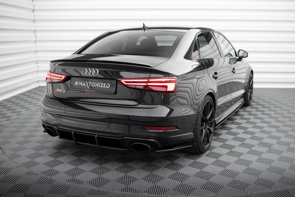 Splitter Laterali Posteriori Street Pro Audi RS3 Berlina 8V Facelift