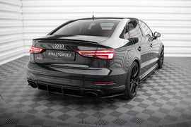 Splitter Laterali Posteriori Street Pro Audi RS3 Berlina 8V Facelift