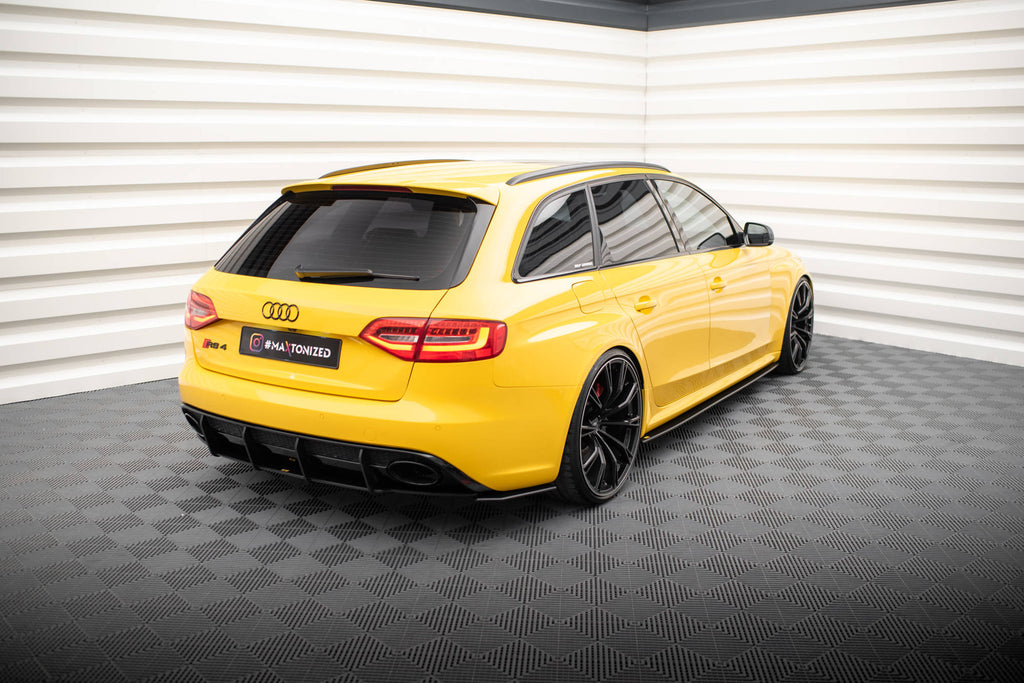 Street Pro Splitter Laterali Posteriori Audi RS4 B8 Maxton Design