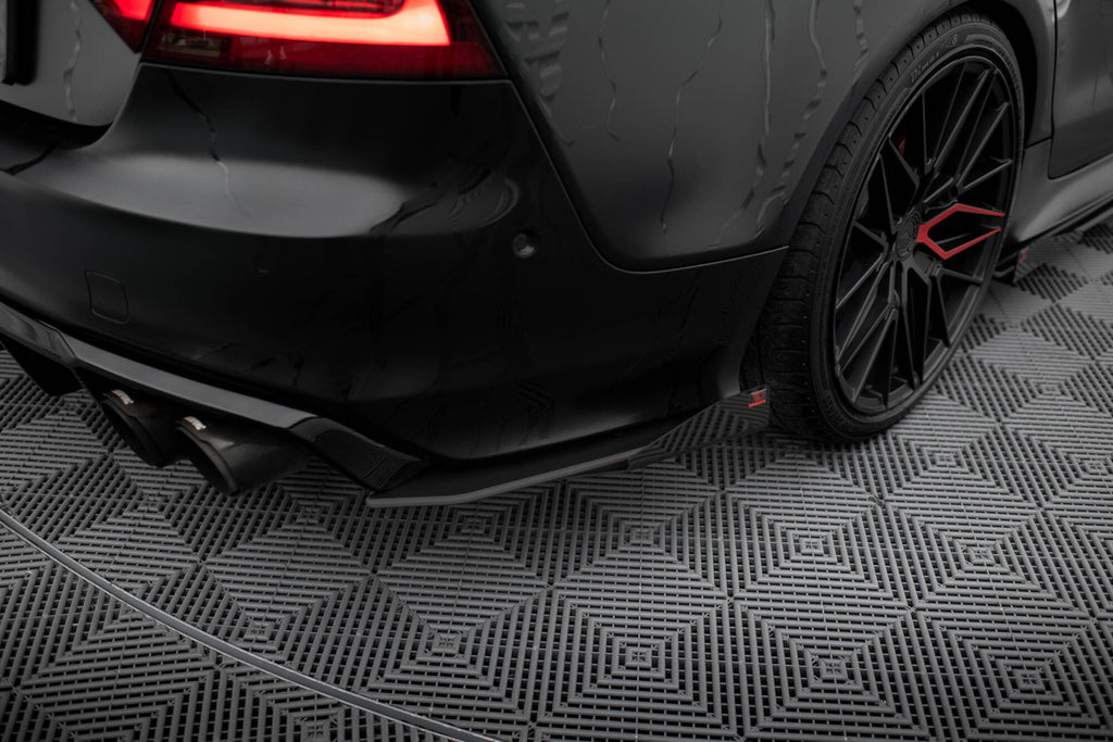 Splitter Laterali Posteriori con Flap Audi A7 S-Line C7 Street Pro