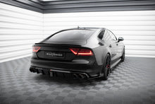 Load image into Gallery viewer, Splitter Laterali Posteriori con Flap Audi A7 S-Line C7 Street Pro