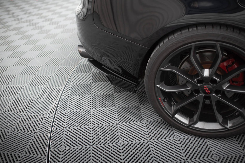 Splitter Laterali Posteriori Street Pro + Flap Audi S5 / A5 S-Line Coupé / Cabriolet 8T