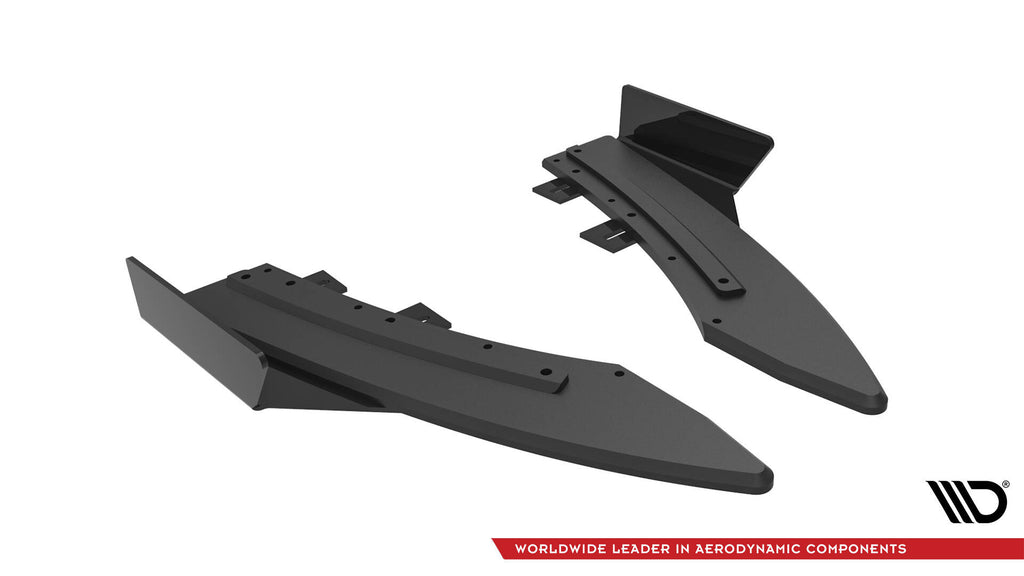 Splitter Laterali Posteriori Street Pro + Flap Audi S5 / A5 S-Line Coupé / Cabriolet 8T