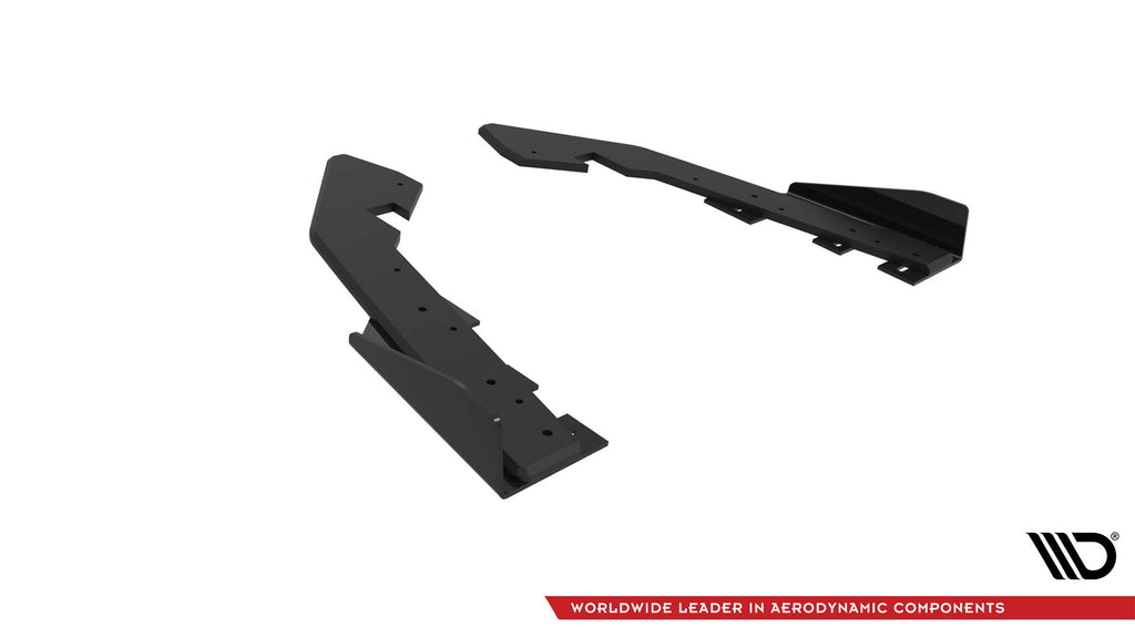 Splitter Laterali Posteriori con Flap Street Pro Maxton BMW Serie 2 Coupé G42